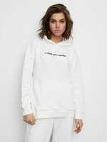Худи С тобой все в порядке White без начеса
