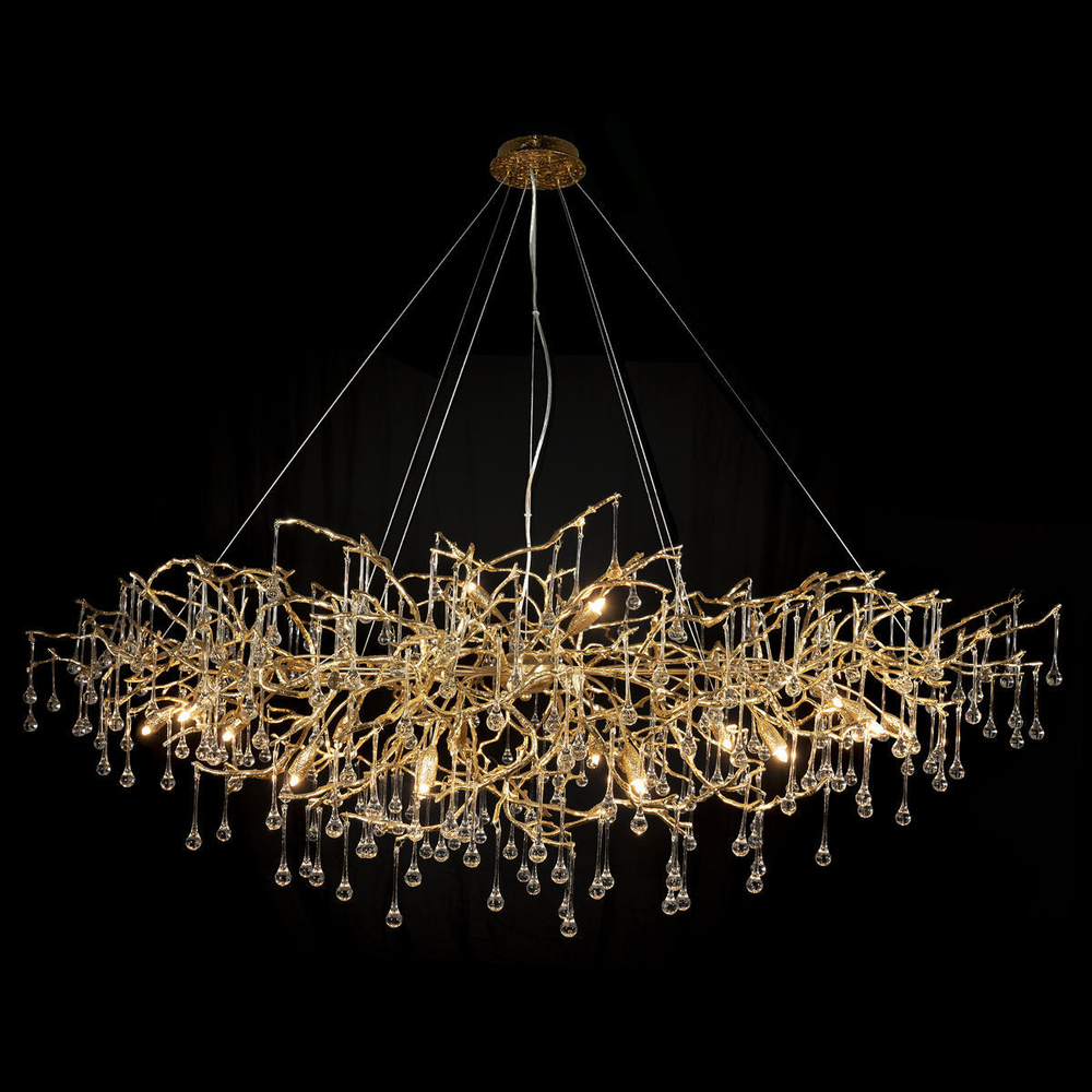 10067/1800 GD Подвесная люстра LOFT IT Bijout