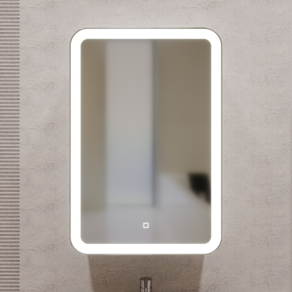 Зеркальный шкаф MIXLINE "Фиджи" 500*750 (ШВ) правый,сенсор.выкл, светодиодная подсветка