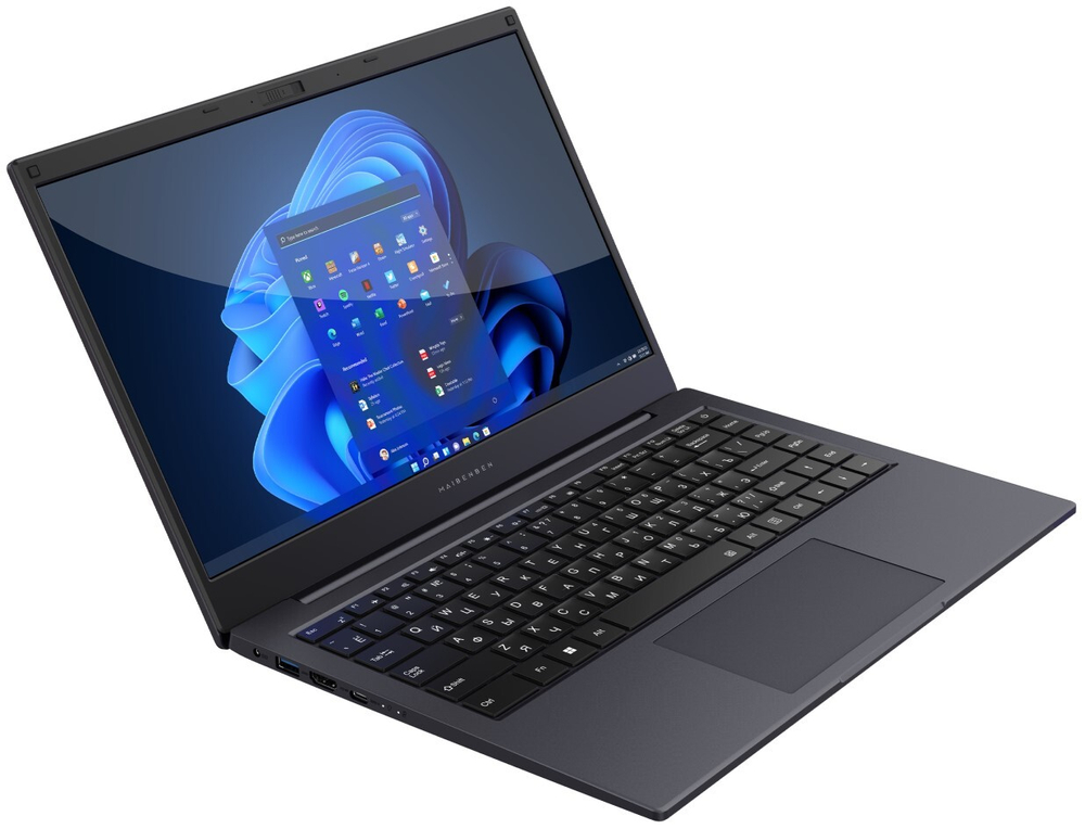 Ноутбук  Maibenben Smart S14A-iN10UM 14 ", Intel N, 8 Гб RAM, 256 Гб SSD, UHD Graphics 730, Темно-синий