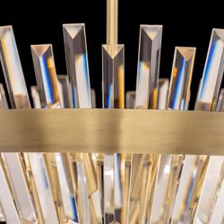 Citilux Вестерос CL307163 Люстра хрустальная потолочная Бронза