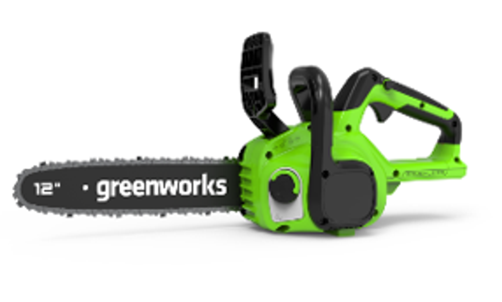 Цепная пила аккумуляторная Greenworks Арт. 2007007, 24V, 30см, бесщеточная, без АКБ и ЗУ