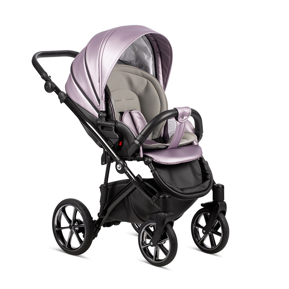 Коляска Tutis Viva Life Galaxy 2 в 1 Venus №172 (Розовая эко-кожа)