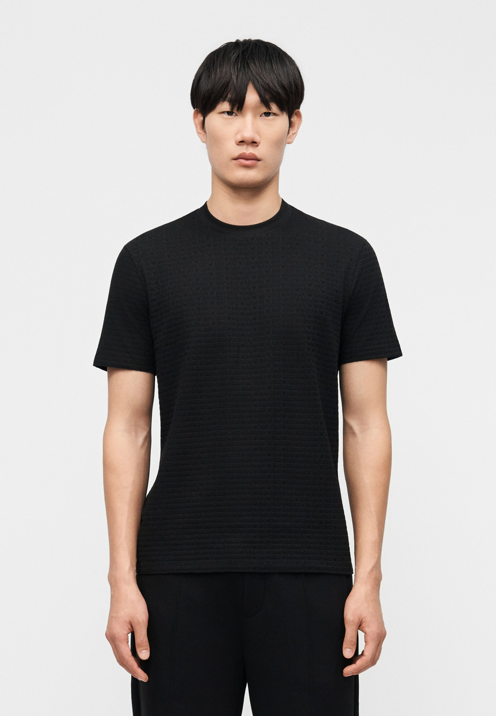 Emporio Armani Футболка с принтом - Чёрный