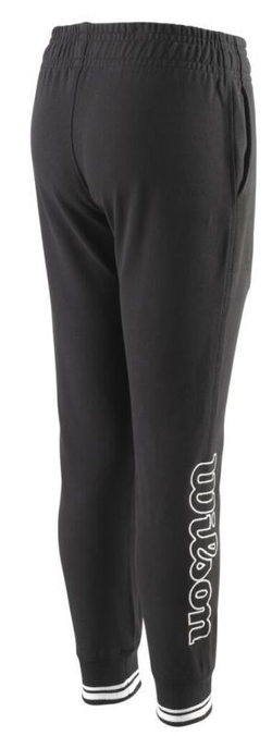 Детские теннисные брюки Wilson Y Team II Jogger - Black