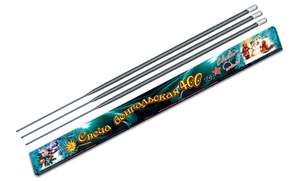 Бенгальская свеча 400 мм (3шт)
