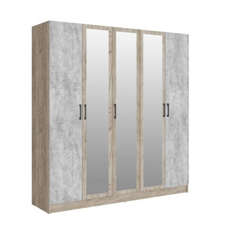 Вегас (Тэкс) Шкаф пятидверный