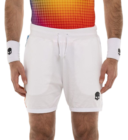 Теннисные шорты Hydrogen Spectrum Tech Shorts - white