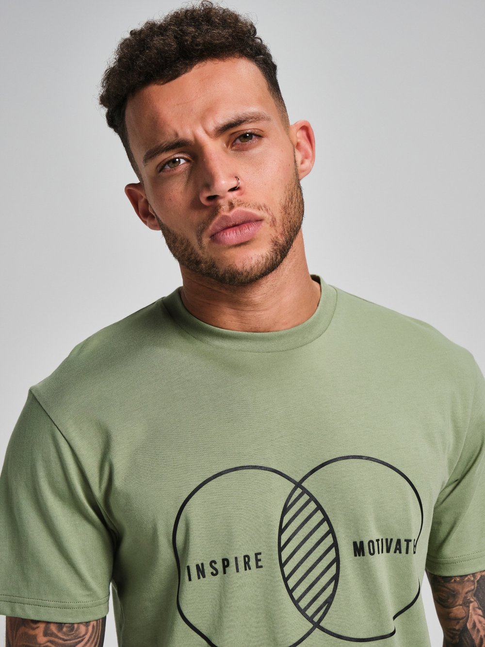 Футболка мужская ORIGINAL CREATOR INSPIRE T-SHIRT, Светло-зеленый