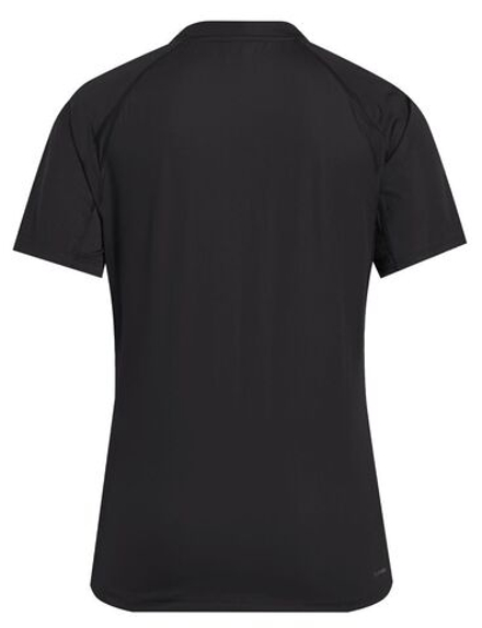 Женская теннисная футболка Adidas Club Tennis Climacool 3 Stripes