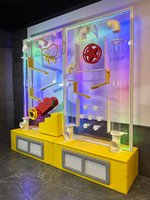 Интерактивная стена с пневмолабиринтом "Воздушное Приключение"