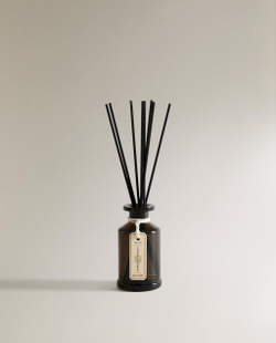 Zara Home Аромадиффузор Cedar Flower 100 мл, тростниковые палочки микадо, аромат древесный, Коричневый