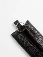 Ключница карманная кожаная