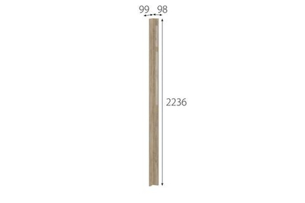 Этна (Мебельный Фонд) ПЛШУ 2240 Планка углового шкафа (Дуб Эндгрей лак)