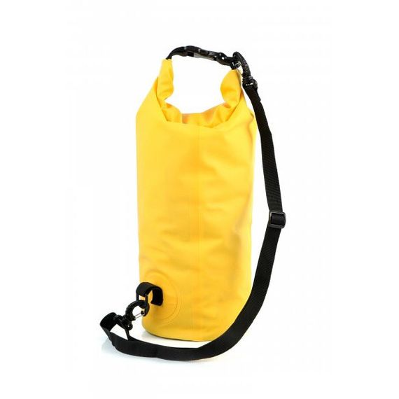 Гермомешок Sargan Престиж-10 с 1 лямкой желтый-черный 10 л