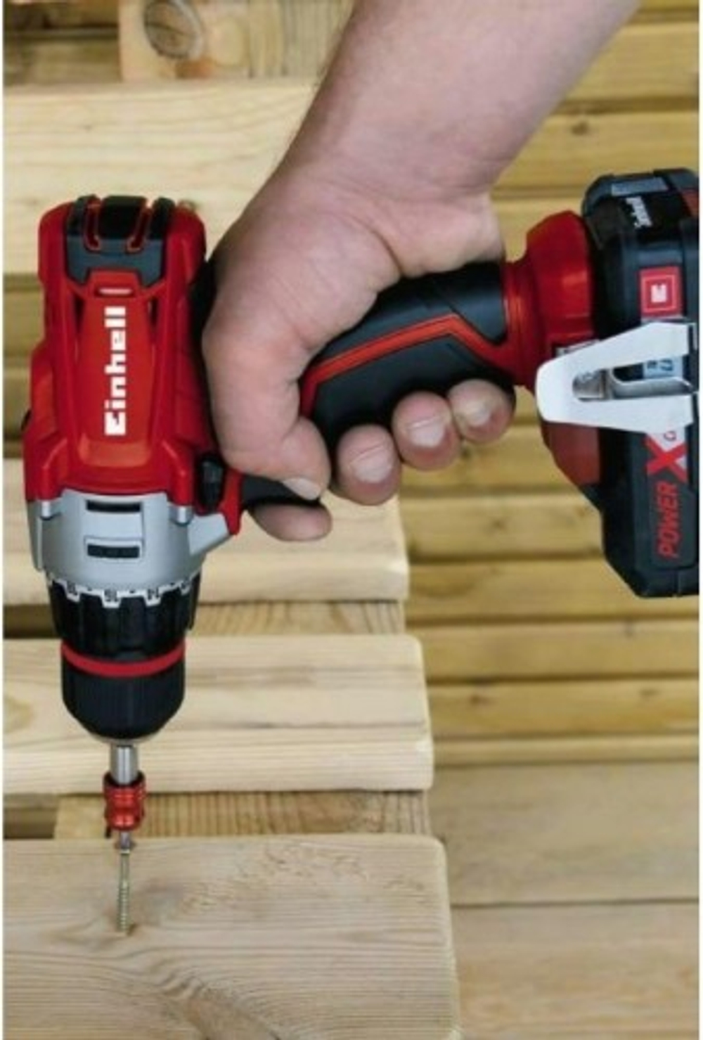 Дрель-шуруповерт аккумуляторная EINHELL PXC TE-CD 18-2 Li Kit (2x1,5Ah) 4513830
