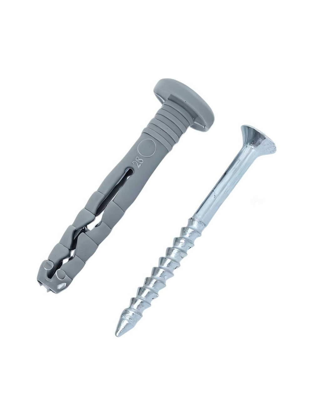 Дюбель-гвоздь Gigant 6x40 грибовидная манжета полипропилен 500 шт 123854