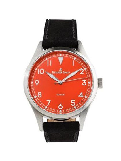 Часы кварцевые Solnce, ginger