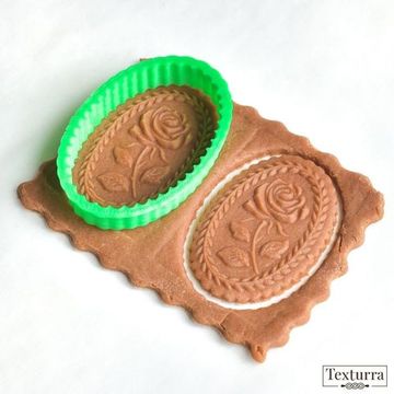 Форма для печенья Овал 7.5 см