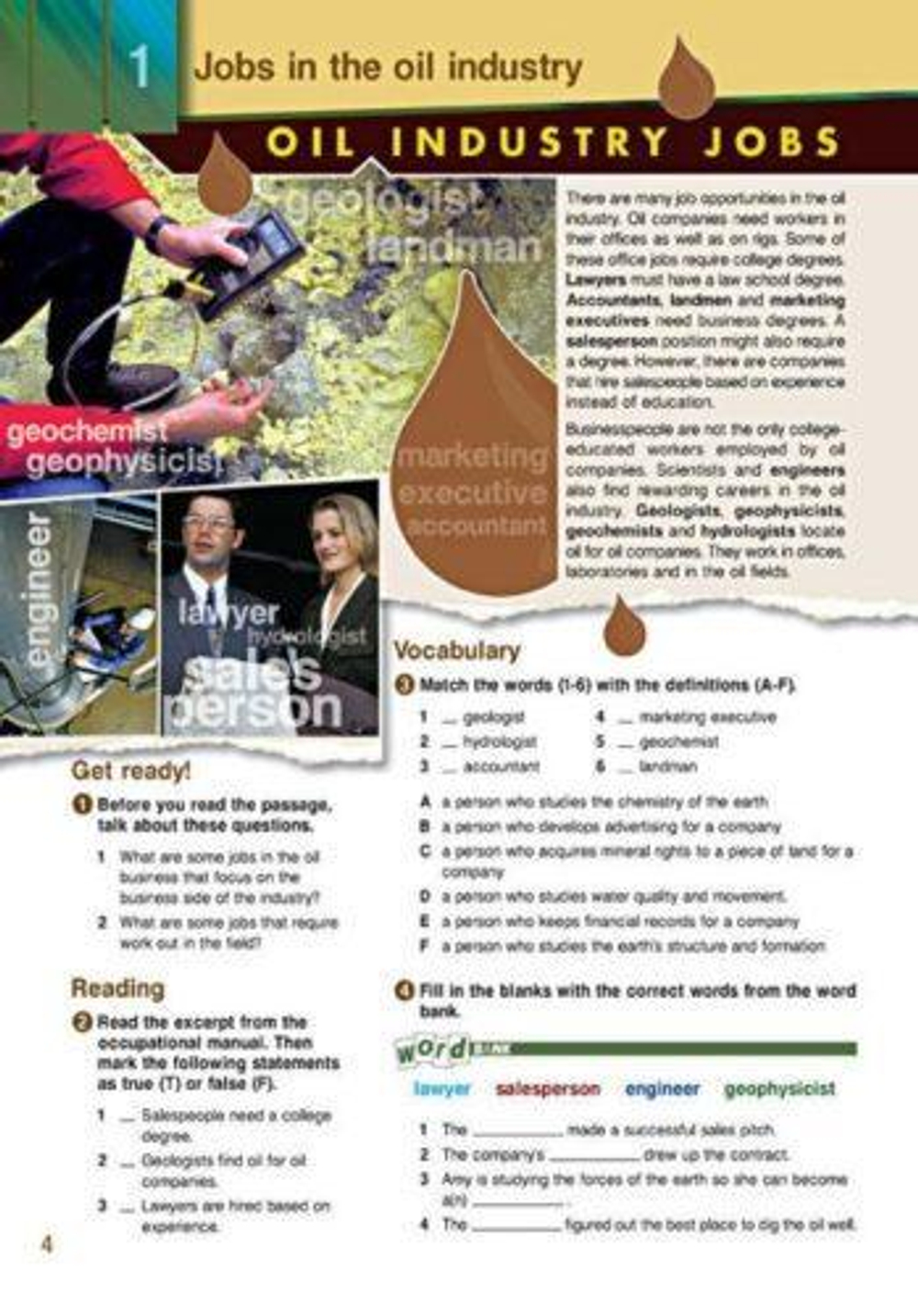 Career Paths: Petroleum I (Student's Book) - Пособие для ученика