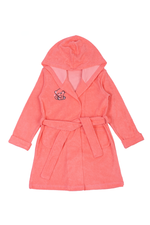Халат (банный) для девочки M1191M-3/6 р.104 коралловый (Такро)