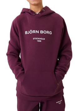 Кофта для мальчика теннисная Björn Borg Hoodie - Фиолетовый