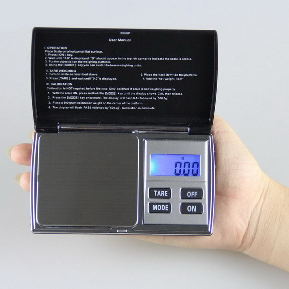 Весы ювелирные Pocket scale P339 (от 0.01гр до 200гр)