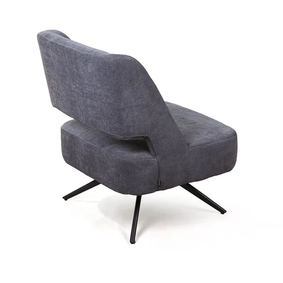 Лаунж-кресло Molly серое