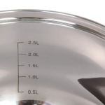 Набор посуды из нержавеющей стали EMMA 3 предмета (3 кастрюли 1,9л, 3,6л, 6,1л), DH12-3