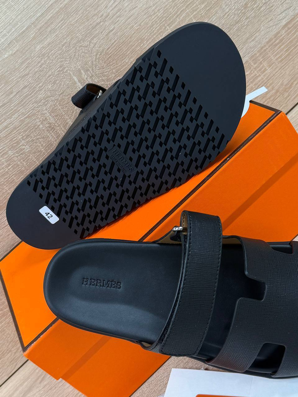Шлепанцы Hermes