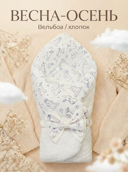 Конверт на выписку новорожденного осень без костюма