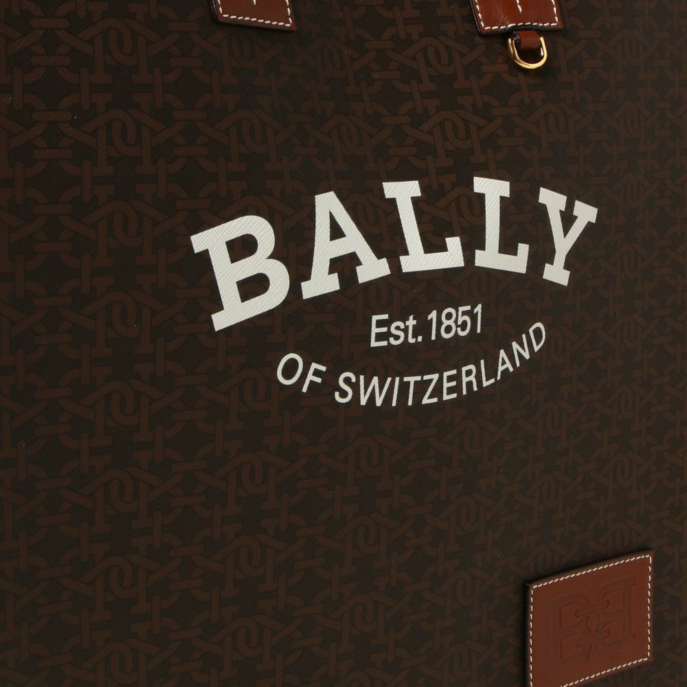 BALLY Crystalia PU Handbag, Crossbody Bag, Shoulder Bag Women"s Brown