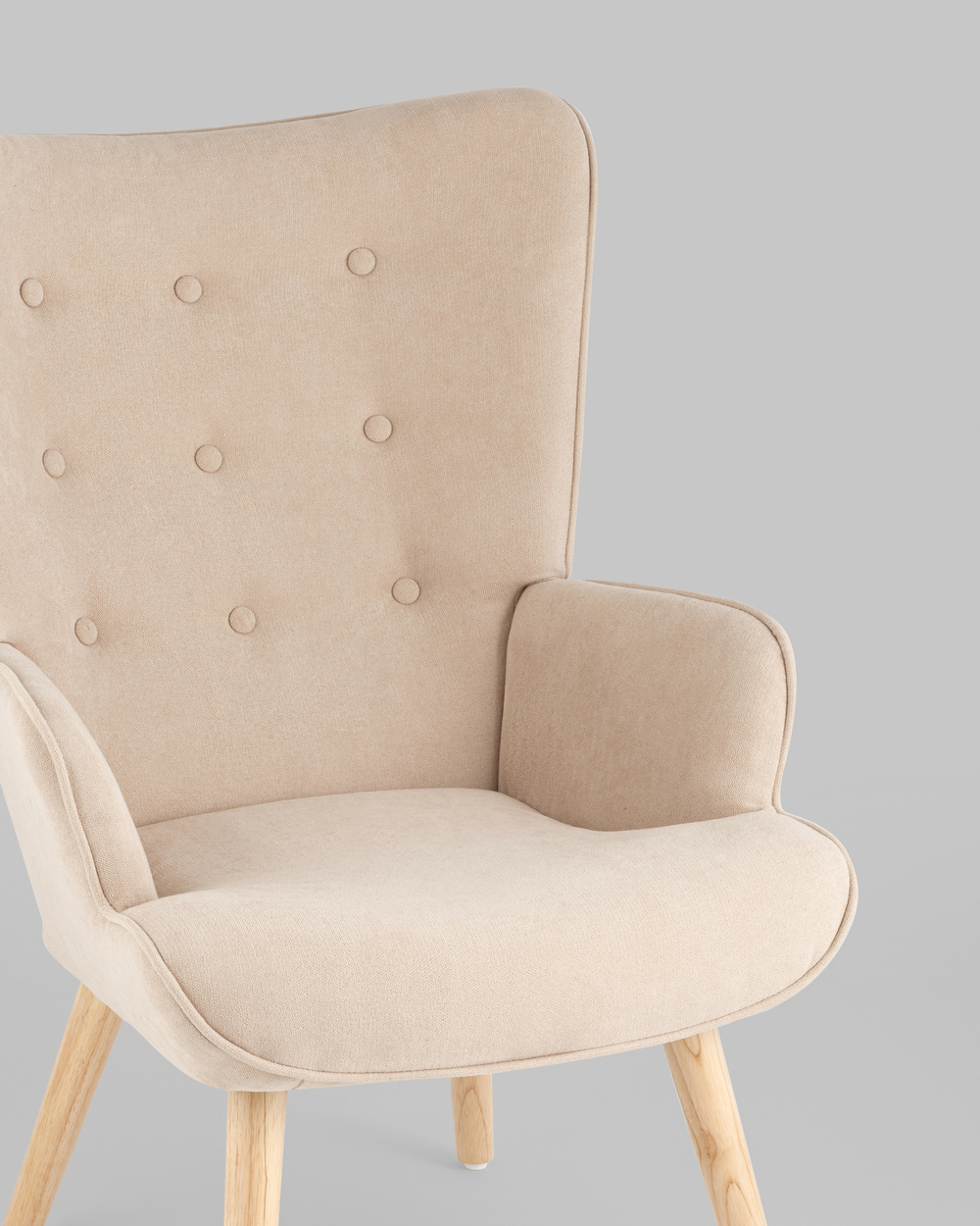 Кресло Хью бежевый