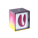 Вибромассажер для пар We-Vibe Sync Fuchsia на ДУ (10 режимов, синхронизируется со смартфоном) (Цвет: фуксия)
