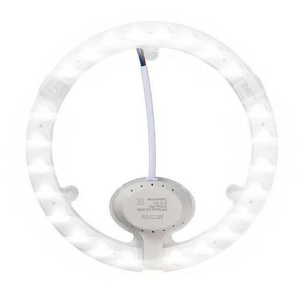 Модуль светодиодный с драйвером PPB Module 22Вт 4000К D195мм IP20 крепление магнит JazzWay 5048218