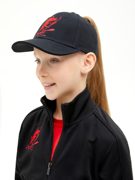 Бейсболка для высокого хвоста, черная Forward by Viner