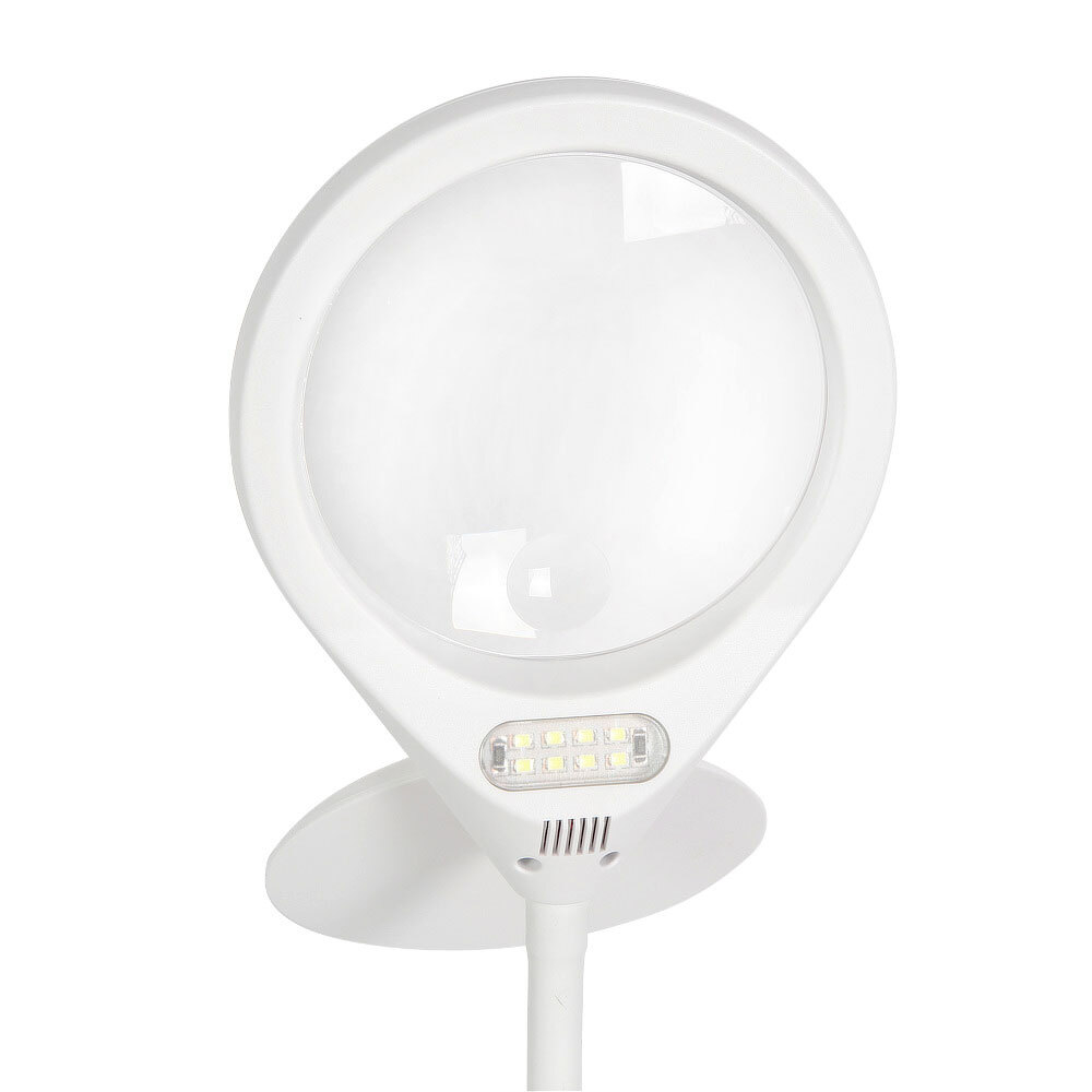 Лупа-лампа настольная Veber 2D LED, с подсветкой (8611)