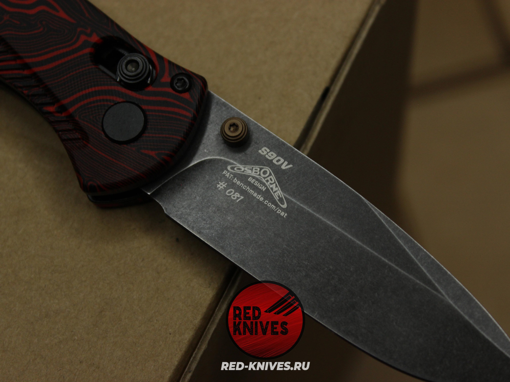 Нож Benchmade Mini Barrage® | Purple Haze | Limited Edition (уникальный номер на каждом ноже)
