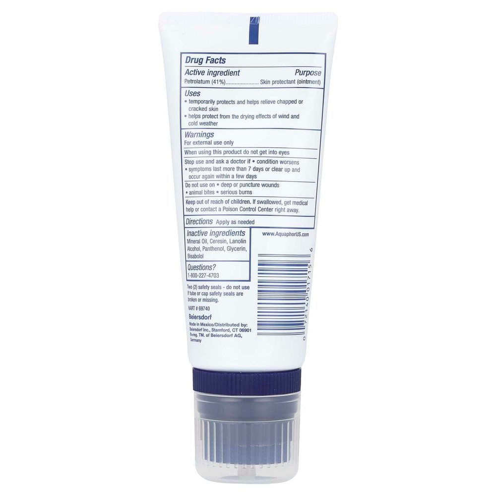 Aquaphor, Advanced Therapy, лечебная мазь, 85 г (3 унции)