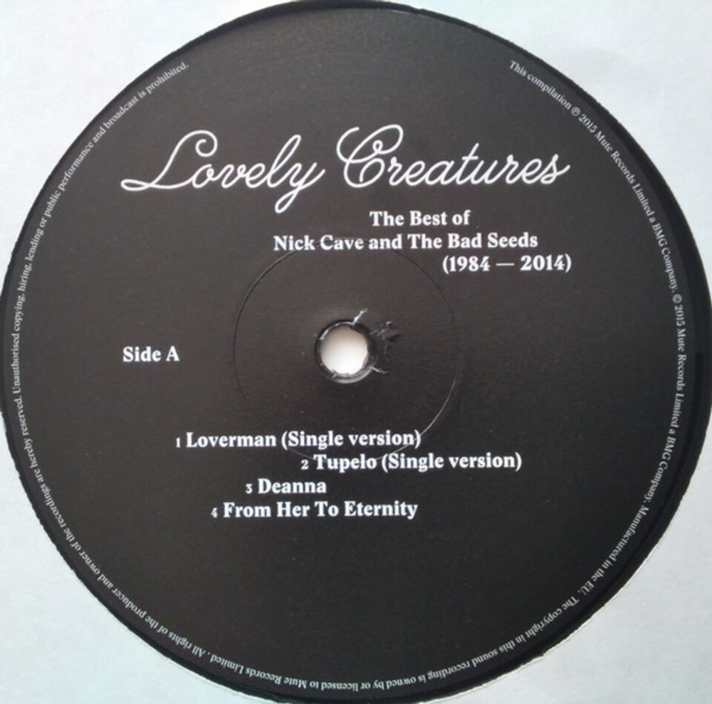 Nick Cave And The Bad Seeds / Lovely Creatures (The Best Of Nick Cave And The Bad Seeds)(1984-2014)(3LP)