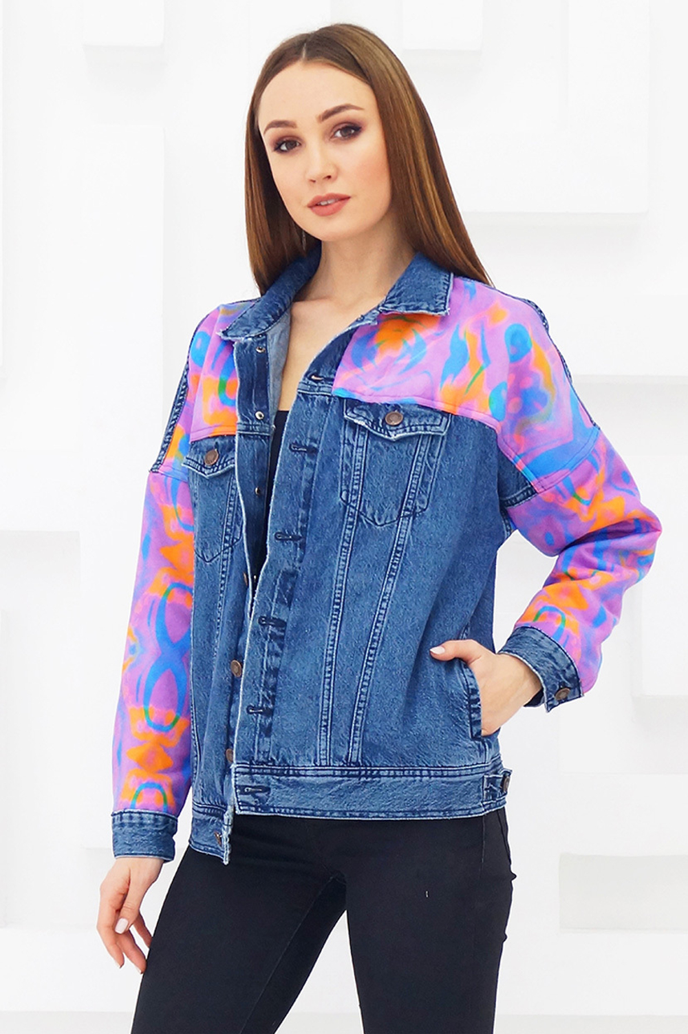 LIGVIANNI Джинсовая куртка Denim Jacket Polar Bear
