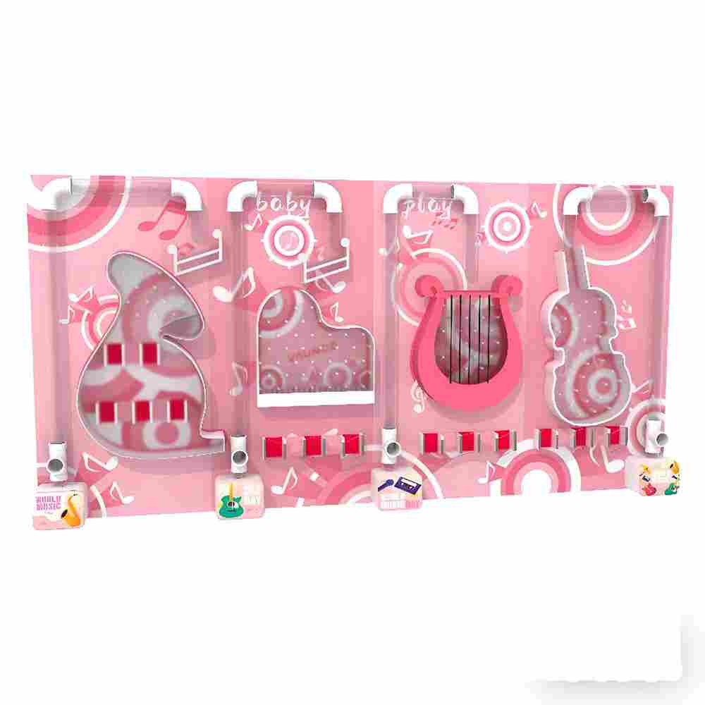 Интерактивная стена кидалок «Мелодия приключений», 3,4×1,7×0,3 м