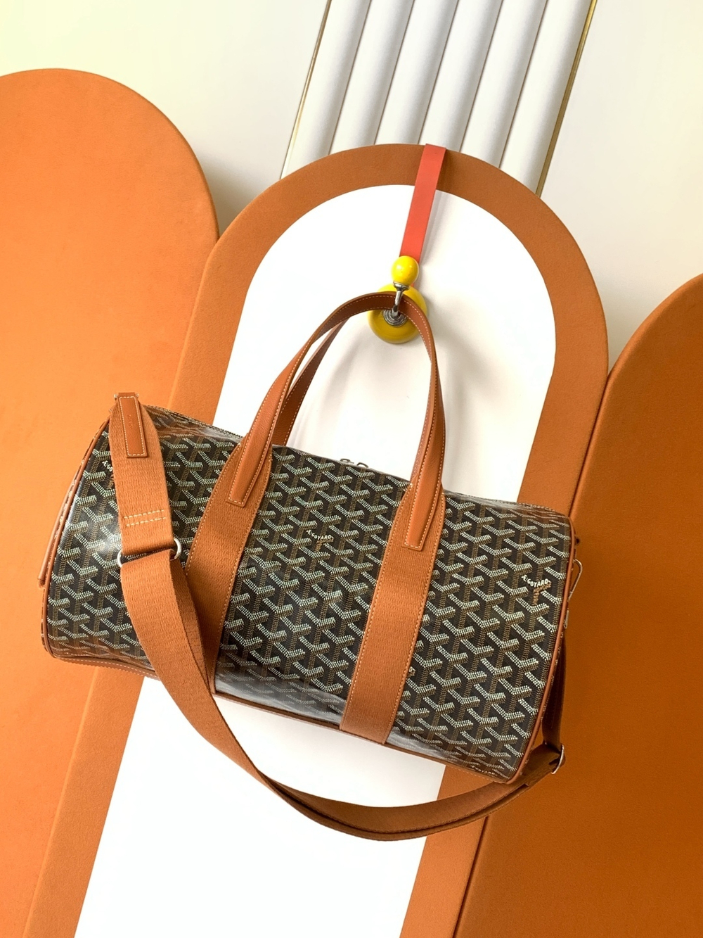 Goyard Barrel 40 Sports Bag