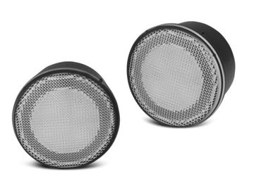 Указатели поворота с функцией габаритных огней для Jeep Wrangler JK (07-18) LED светлые