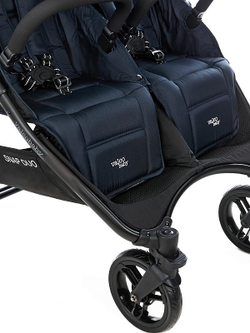 Прогулочная коляска для двойни Valco baby Snap Duo Flatt Matt/Deep Blue N0426