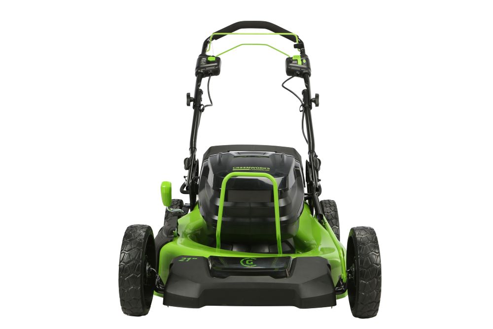 Аккумуляторная самоходная газонокосилка Greenworks GC82LM51SP2K5, 2515907UB.82v, 51 см, АКБ 5 А·ч и ЗУ