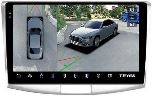 Магнитола для Volkswagen Passat 2005-2015 (B6, B7, CC) - Teyes CC3-2K-360 на Android 10, Быстрая, 2K QLED, CarPlay, 4G SIM-слот, 4 камеры в комплекте