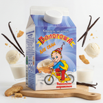 Коктейль молочный Ванильное мороженое «Вологоша» 2.5%, 470 гр