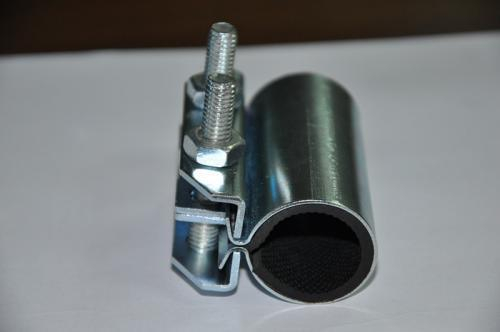 Хомут ремонтный 1 1/4"(41мм) оцинкованный ширина 70мм