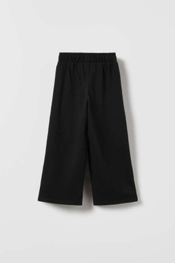 ZARA СВОБОДНЫЕ БРЮКИ С ЗАВЯЗКОЙ НА ТАЛИИ, ЧЕРНЫЙ